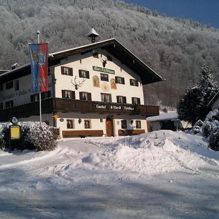 Gasthof Altes Forsthaus Ramsau bei Berchtesgaden Exterior foto